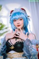 Cosplay Ying Tze 甘雨 Ganyu Maid